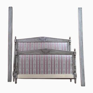 Louis XVI Style Upholstered and Reupholstered Bed