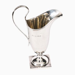 Antique George V Silver Cream Jug from Robert Pringle & Sons, 1919
