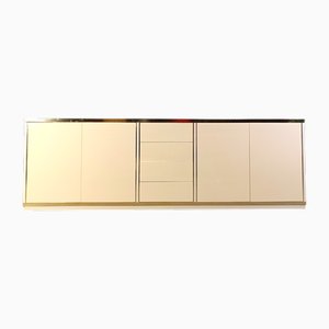 Vintage Lacquered Credenza, 1980s