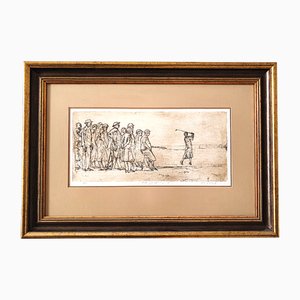 Grzegorz Bienias, Spection-Golf Grzegorz Bienias, anni '90, Litografia, Con cornice