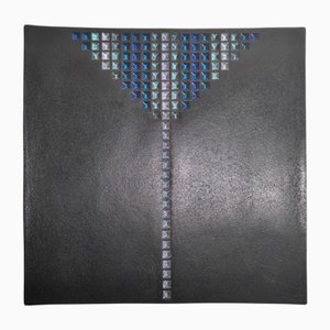 Spagnolo Angelo, Refractory and Enamel Slab, 1990s, Enamel and Stoneware