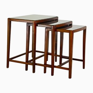 Vintage Italian Coffee Tables, 1950, Set of 3