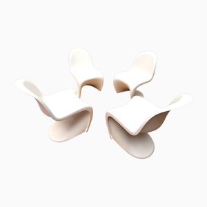 Chairs by Verner Panton for Vitra, 2010s, Set of 4