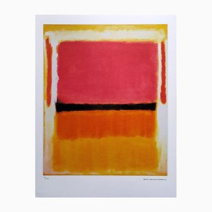 Mark Rothko, Composizione, 1980, Litografia