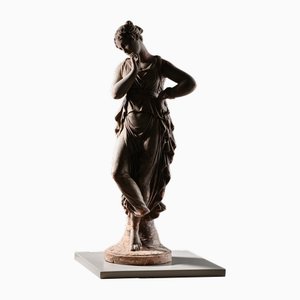 D'après Antonio Canova, Dancer with Finger to Chin, 1800s, Terracotta