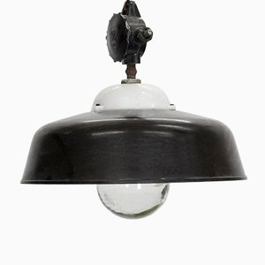 Industrielle Vintage Loft Deckenlampe von Apolda