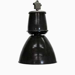 Lámpara de loft Type 24401 vintage esmaltada en negro de Elektrosvit