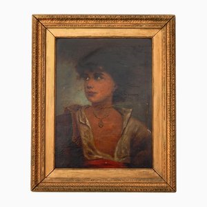 Ritratto, 1800, Olio su tela, Incorniciato