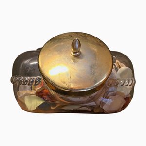 Glass Biscuit Jar, 1949