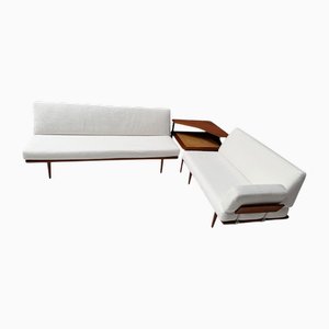 Minerva Sofa Set by Peter Hvidt & Orla Molgaard Nielsen for France & Søn, 1960s, Set of 3
