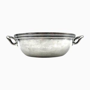 Art Deco Silver-Plated Bowl from Durousseau & Raynaud, Lyon, France, 1890s