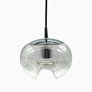 Wave Ceiling Light by Koch & Lowy for Peill & Putzler 1960s