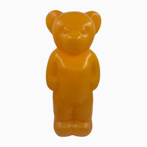 Lampe Ours debout en Jaune de Lumibar, 1980s