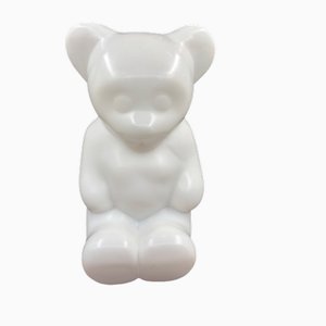 Weiße Seat Bear Lampe von Lumibar, 1980er