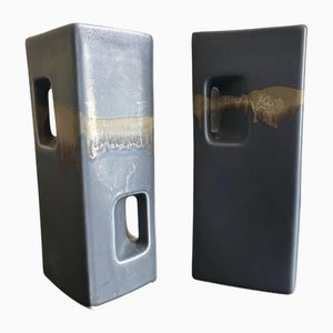 Abstract Vases, 1970s, Set of 2