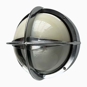 Lámpara de pared para exteriores modelo pirata danesa Mid-Century de metal de Eva Koppel, Nils Koppel, Gert Edstrand para Nordisk Solar, años 60