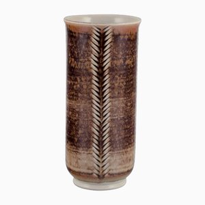 Large Modernist Ceramic Vase from Höganäs, Sweden, 1970s