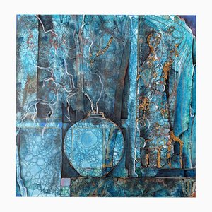 Keti Tedoradze, In Blue, Acrylic on Canvas