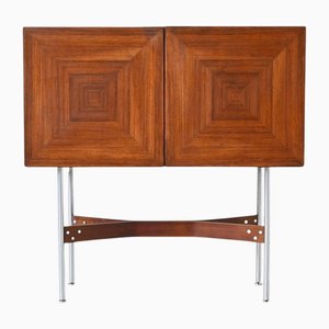 Bar Cabinet in Rosewood by Rudolf Bernd Glatzel for Fristho, Netherlands, 1956
