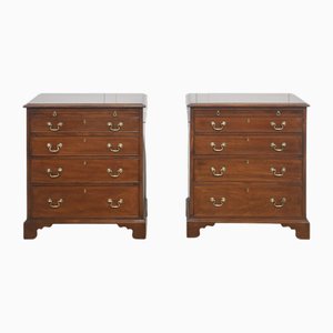 Commodes de Garçon en Acajou, 1890s, Set de 2