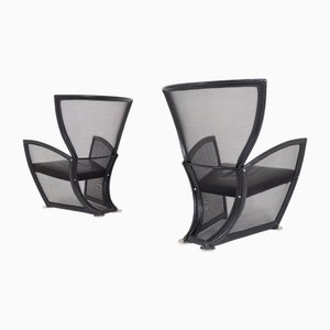Poltrone Privé di Paolo Nava per Arflex, anni '80, set di 2
