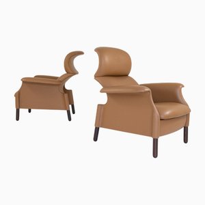 Sanluca Armchairs by Achille and Pier Giacomo Castiglioni for Gavina, Italy, 1960s, Set of 2