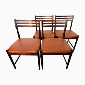 Vintage Dining Chairs by Severin Hansen for Bovenkamp, 1960s, Set of 4