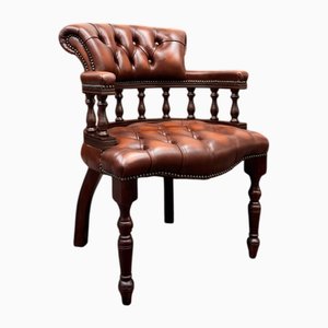Classic English Chesterfield Chair