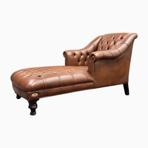 Englische Chesterfield Chaiselongue