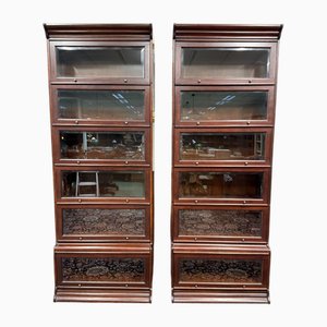 Librerías inglesas de Globe Wernicke. Juego de 2