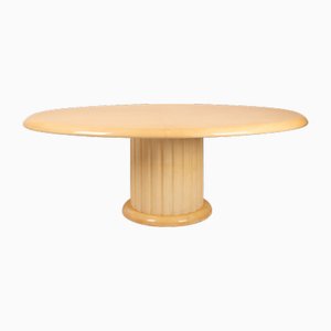 Vintage Pergament Tisch von Aldo Tura für Tura Milano, 1960