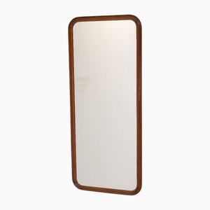 Danish Teak Framed Mirror, 1960s