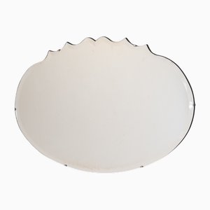Espejo oval sin marco, años 20