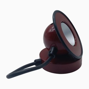 Lampada Minibox rossa di Piero Castiglioni e Gae Aulenti per Stilnovo, inizio XXI secolo