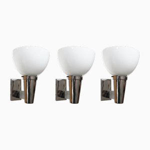 Modern Wall Lights by Napako, 1930s, Set of 3