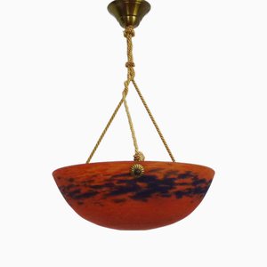 Art Nouveau Ceiling Light, France, 1920s