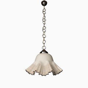 Lampe à Suspension Vintage en Verre de Murano par Vetreria De Majo, 1970s