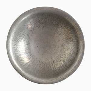 Vintage Bauhaus Pewter Bowl by Karl Raichle for Meersburg, 1930s