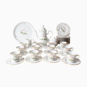 Coffee Set for Twelve People from Hackefors Porcelain, 1970, Set of 40
