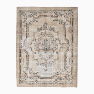 Grand Tapis Vintage en Laine, Turquie, 1970s