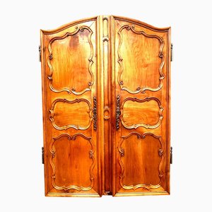 Cherrywood Framed Doors, 18th Century, Set of 2
