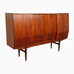 Vintage Danish Highboard in Teak