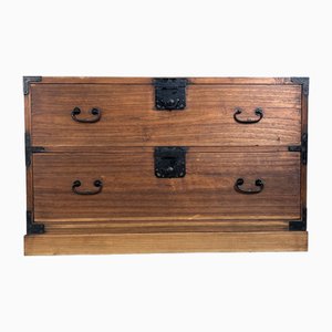 Japanese Kimono Tansu Chest of Drawers, 1920s