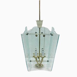 Lampe à Suspension Lanterne par Pietro Chiesa pour Fontana Arte, 1930s