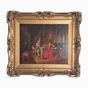 Borione, Checkmate, 1900, Oil on Canvas