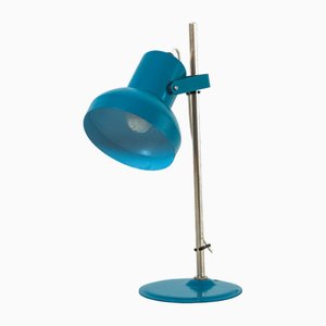 Blue Table Lamp from Elektrofém, 1970s