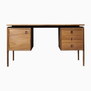Vintage Danish Teak Desk by Arne Vodder for GV Møbler, 1960s