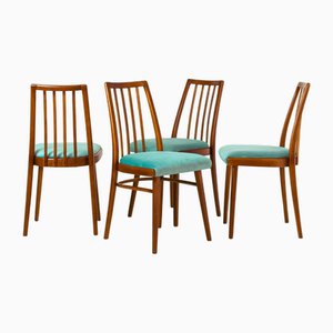 Sedie in legno di Ton, anni '70, set di 4