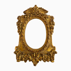 Gold Leaf Gilded Wooden Frame, France, 1920s