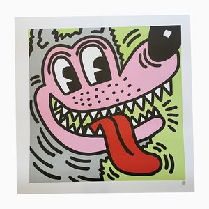 Keith Haring, Big Bad Wolf, 1984, Papel